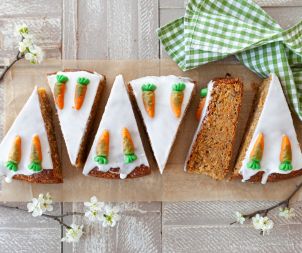 Receita Bolo de Cenoura Integral